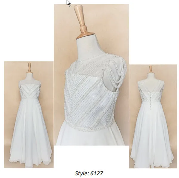 6127 First Communion or Flower Girl Dress