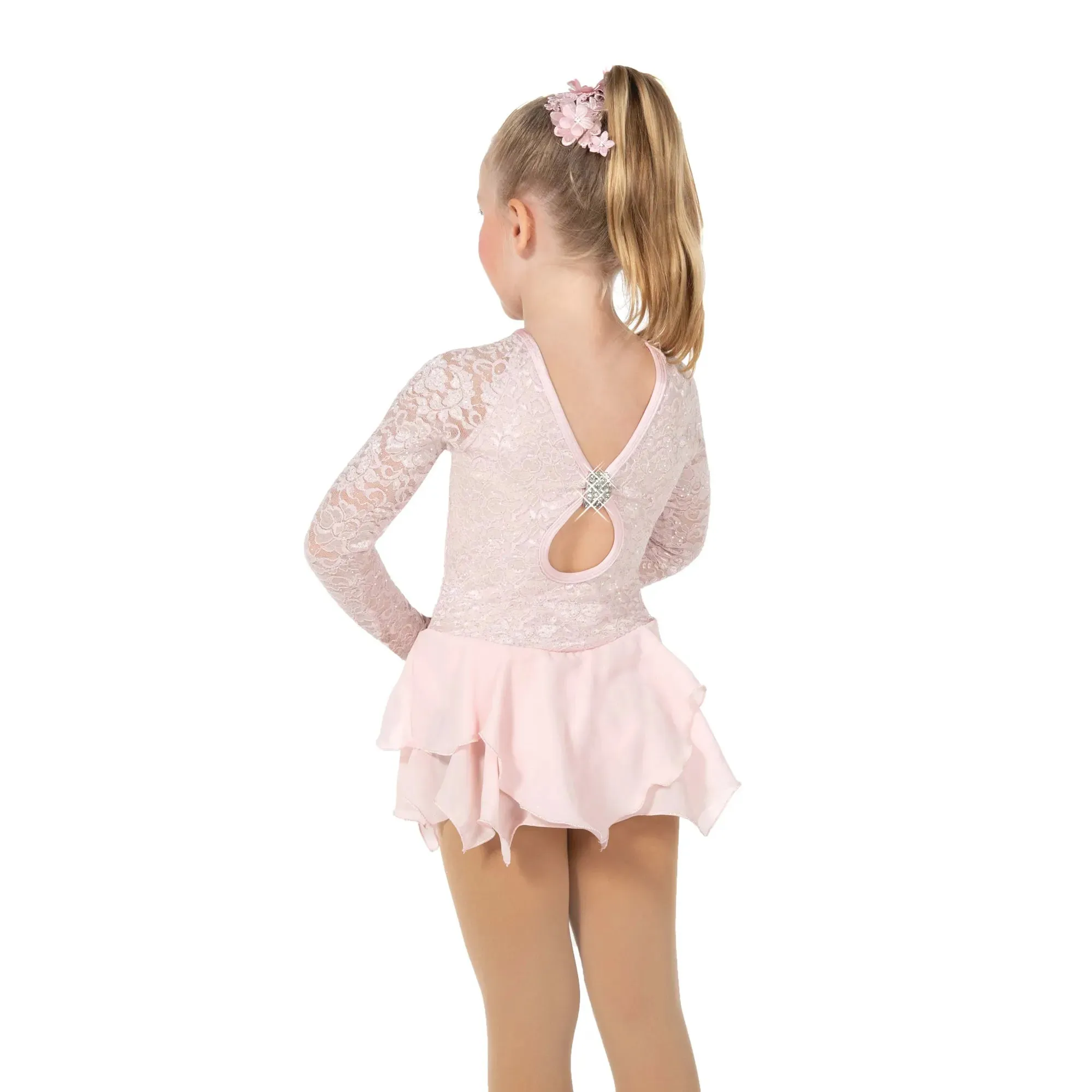 623 Figure Skating Tulip Lace Dress