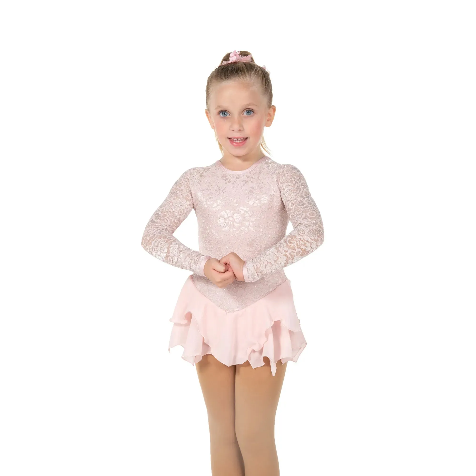 623 Figure Skating Tulip Lace Dress