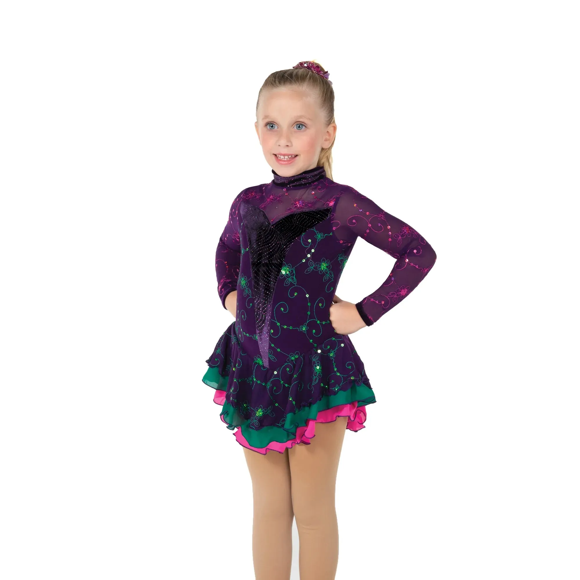 652 Figure Skating Jewel Box Dress