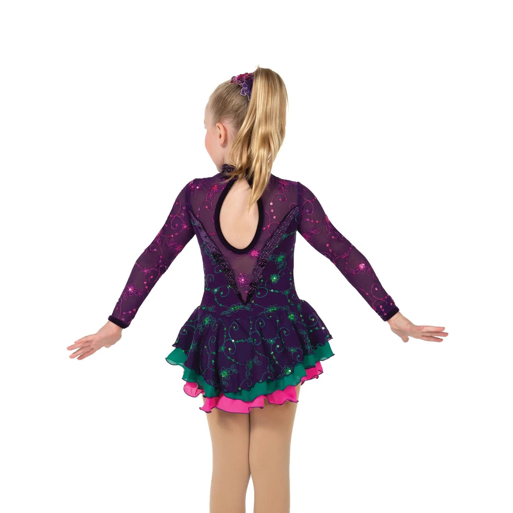 652 Figure Skating Jewel Box Dress