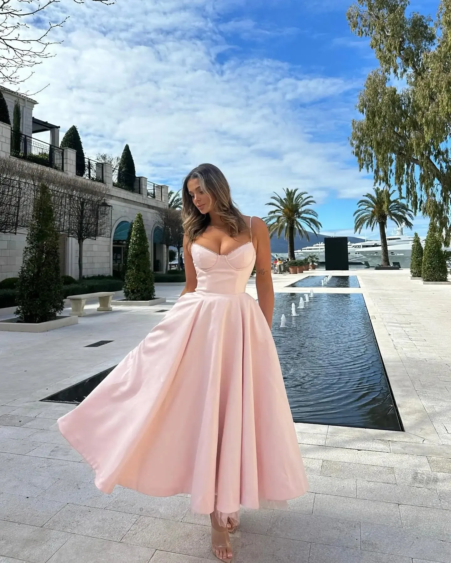 A&A Luxe Prom Gown Maxi Dress