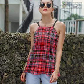 Aberdeen District Tartan Loose Halter Neck Camisole