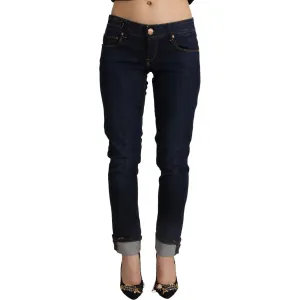 Acht Slim Fit Dark Blue Denim Elegance