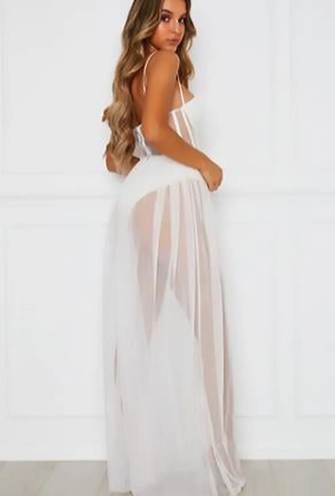 ALAA - MAXI LINGERIE DRESS