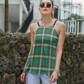 Alberta Province Canada Tartan Loose Halter Neck Camisole