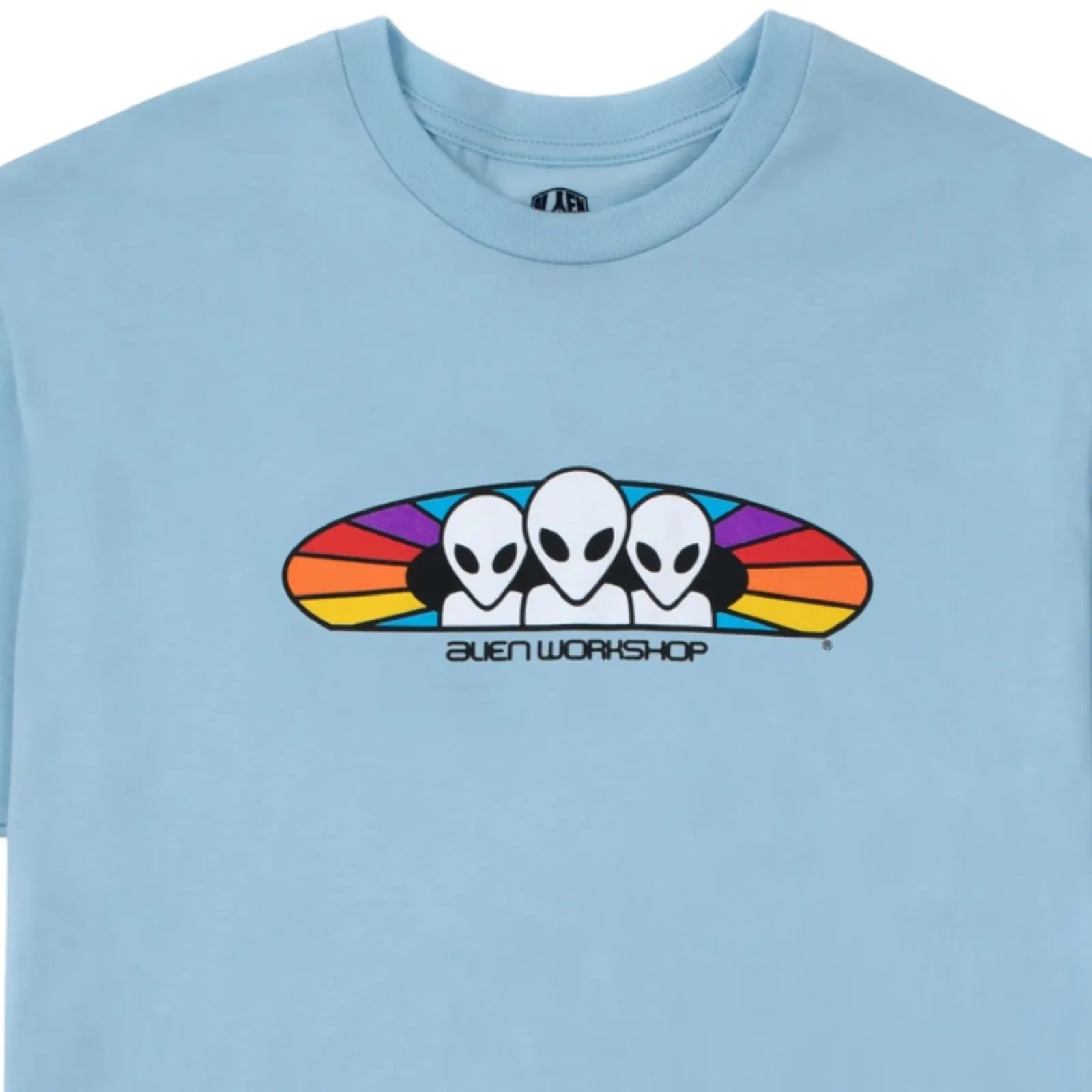 Alien Workshop Spectrum T Shirt Light Blue