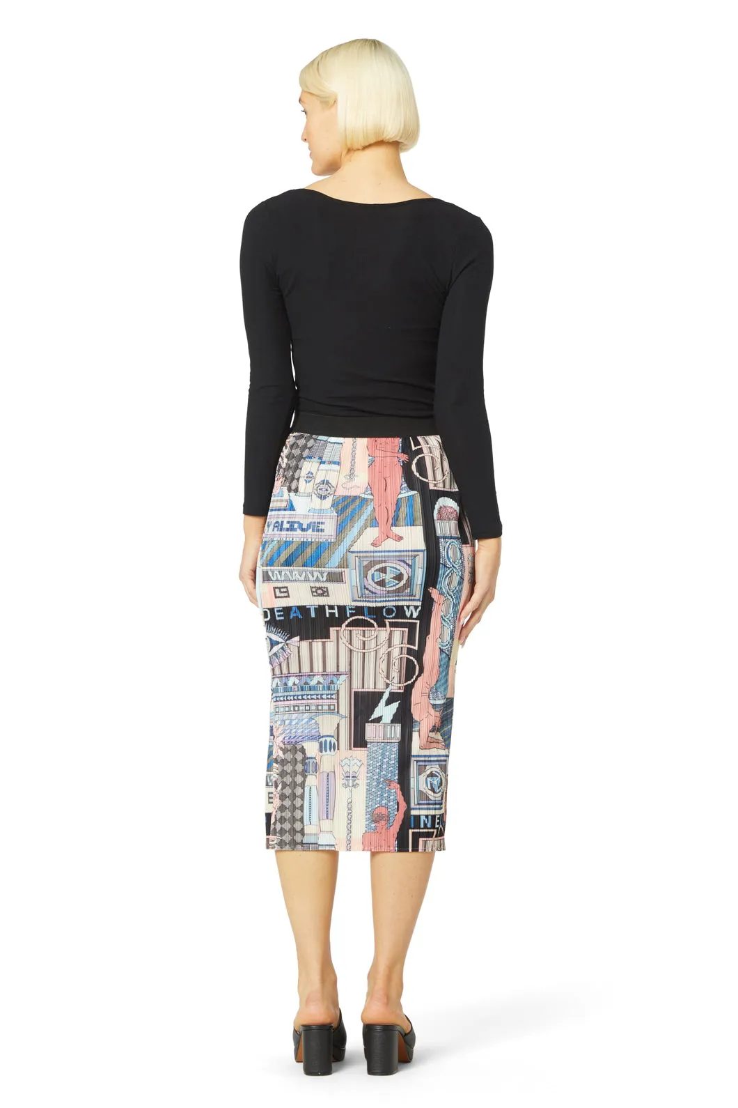 All The Way Alive Pleated Skirt