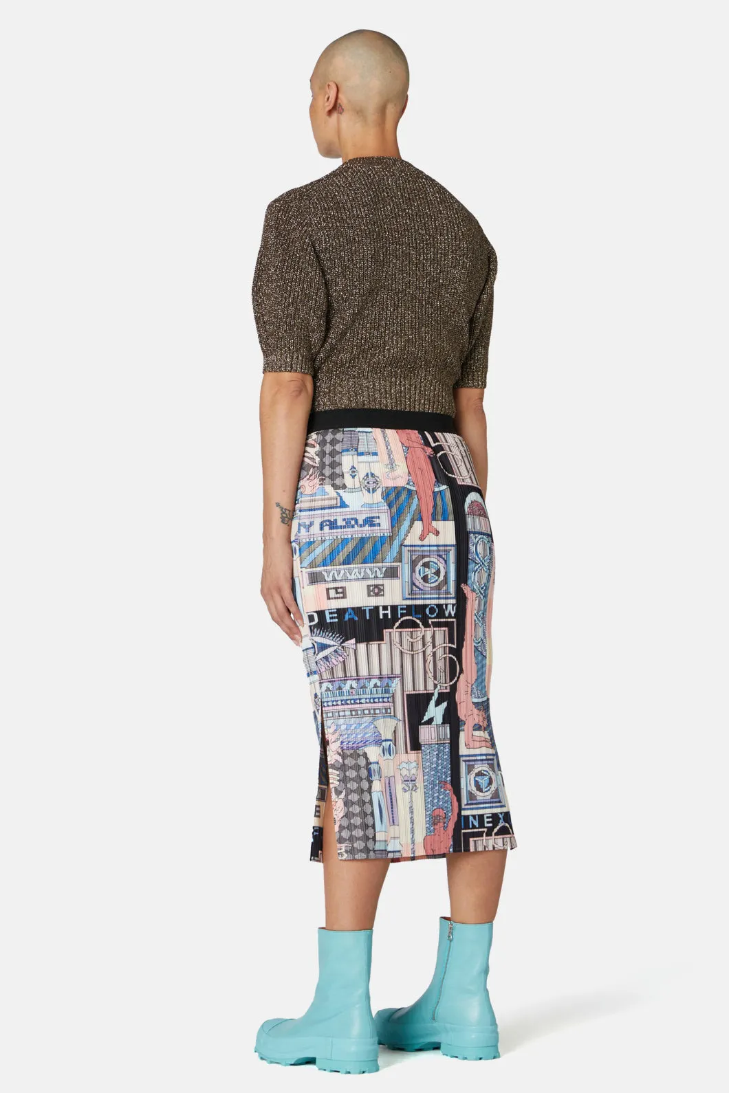 All The Way Alive Pleated Skirt