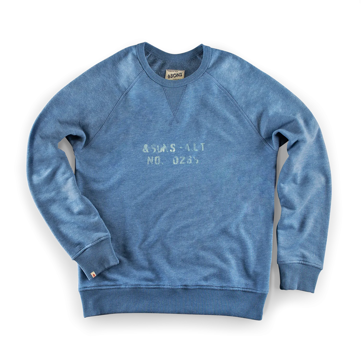 &SONS DECK Sweatshirt Sky Blue