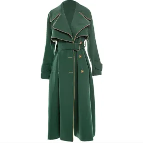 Années 70 Manteau Trench Coat Rétro Kelly