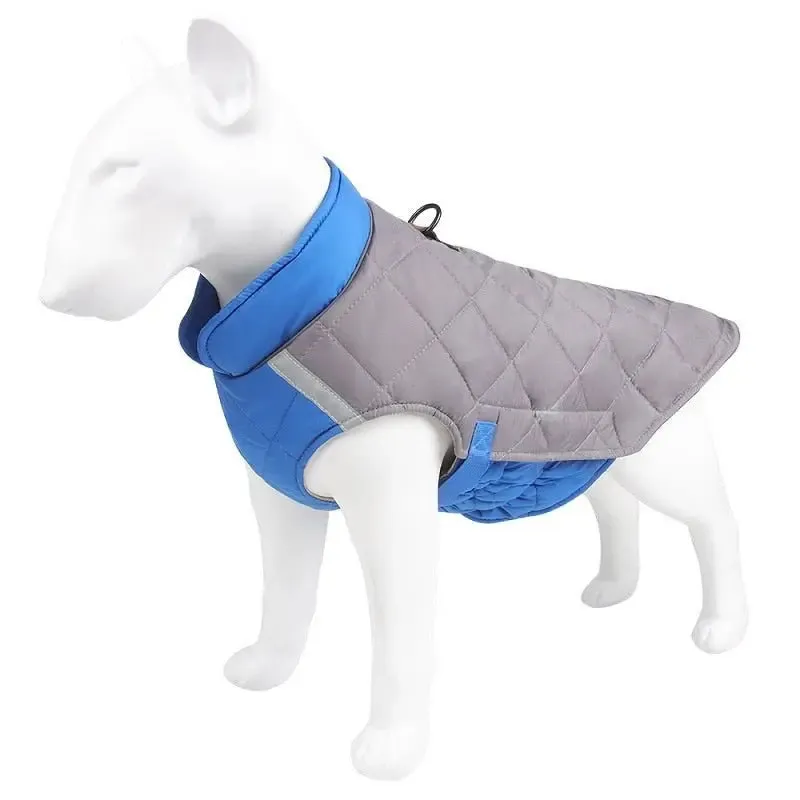 Anniepaw Waterproof Winter Dog Vest Jacket for Small to Large Dogs Warm Padded Coat for French Bulldog