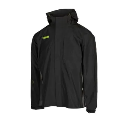 Apache Waterproof Work Jacket in Black and Grey - Welland