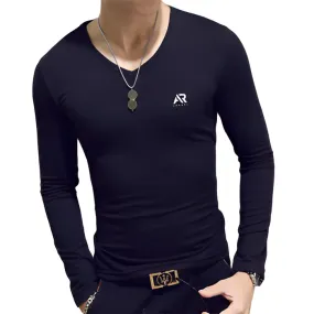 AR Sportswear Men's V-Neck Long Sleeves