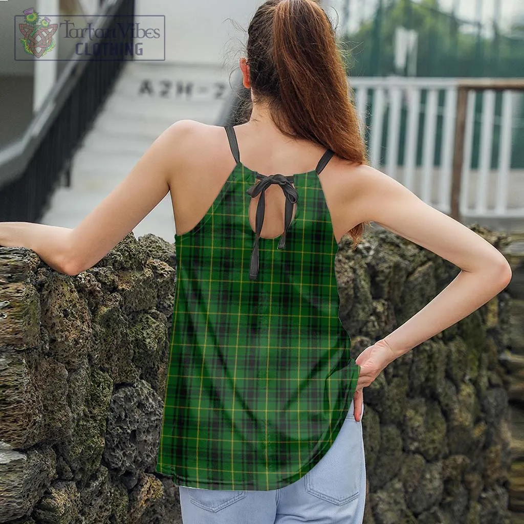 Arthur Tartan Loose Halter Neck Camisole