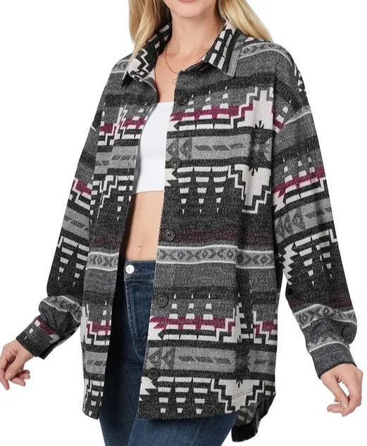 Aztec Shacket