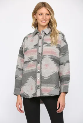 Aztec Woven Jacquard Jacket