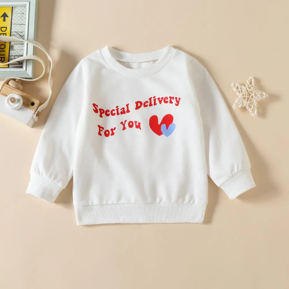 Baby Girl Christmas Letter Top   Pit Strip Flared Pants Set Wholesale Girls Clothes