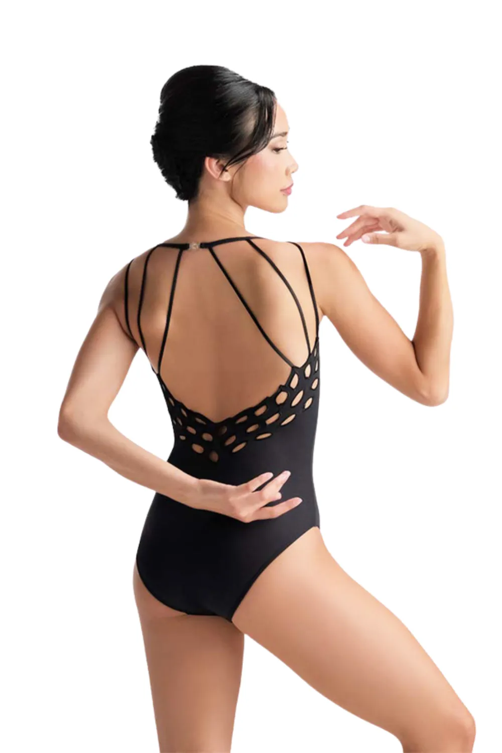 BALLET ROSA XENIA WOMEN CAMISOLE STRAP LASER STRAPPY BACK LEOTARD