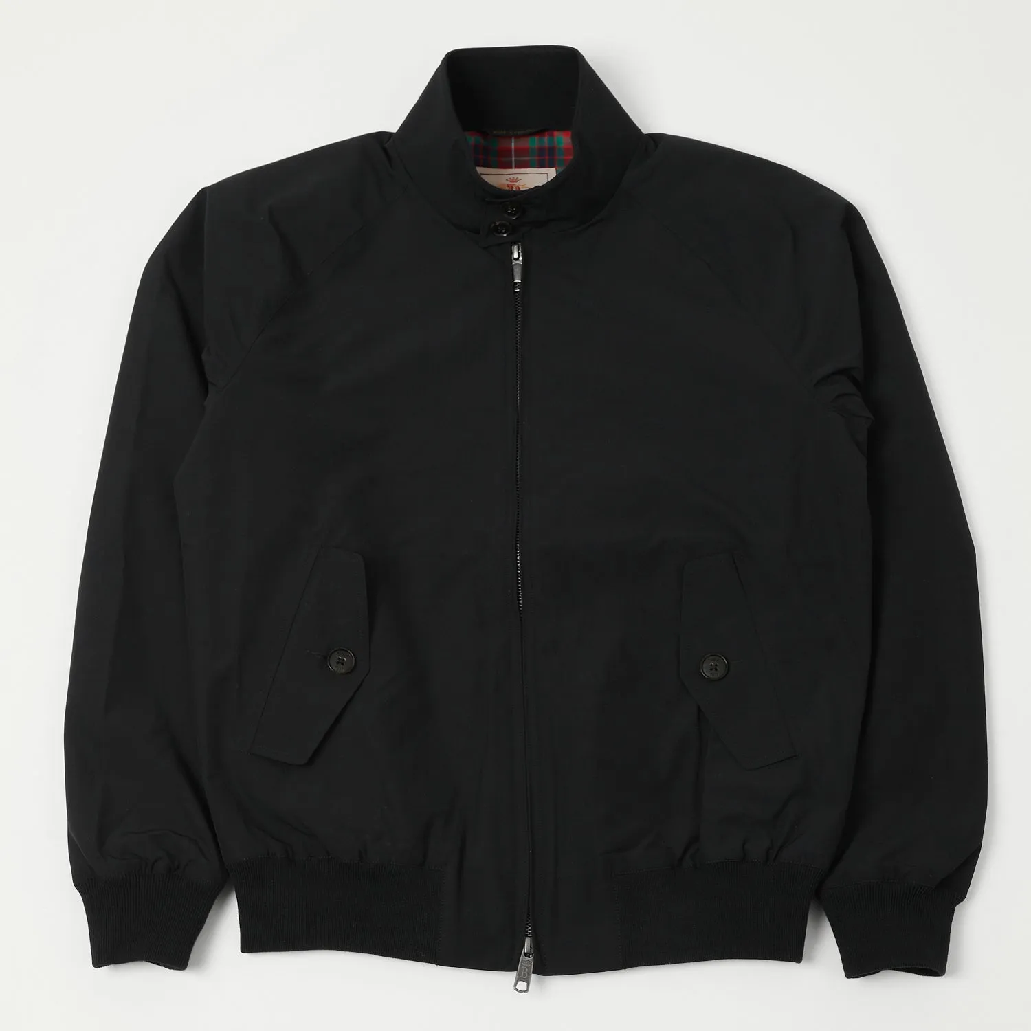 Baracuta G9 'Baracuta Cloth' Harrington Jacket - Black