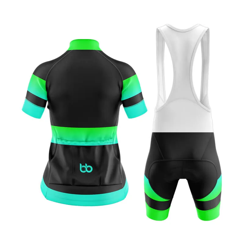 BB Gradient Club Cycling Kit (Green-Teal)