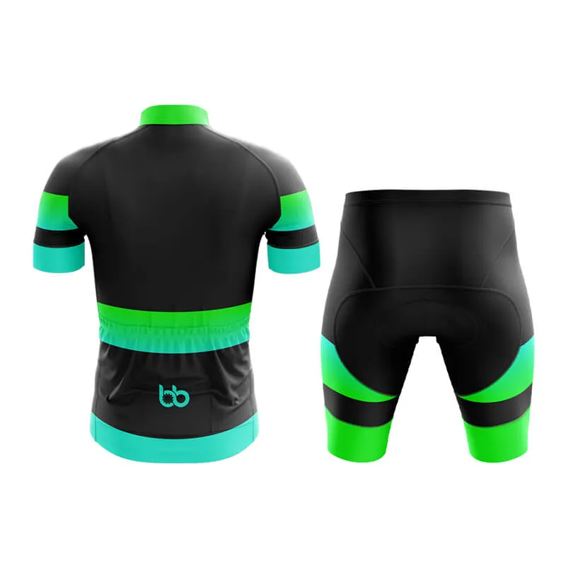 BB Gradient Club Cycling Kit (Green-Teal)