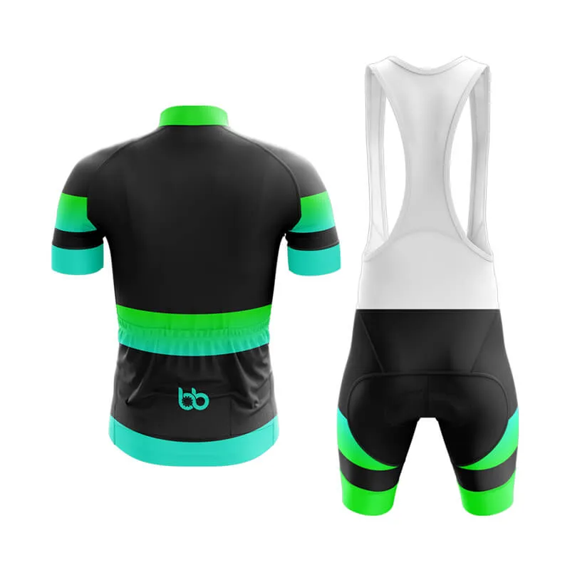 BB Gradient Club Cycling Kit (Green-Teal)