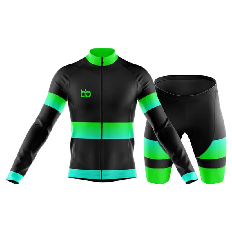 BB Gradient Club Cycling Kit (Green-Teal)