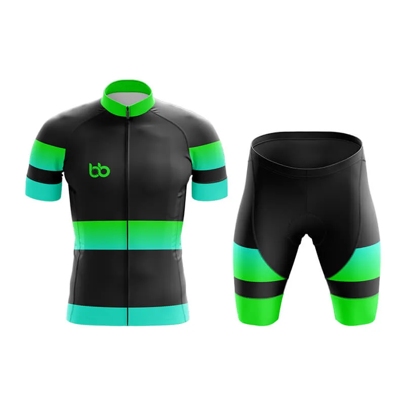 BB Gradient Club Cycling Kit (Green-Teal)