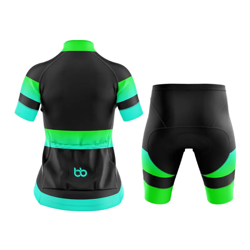 BB Gradient Club Cycling Kit (Green-Teal)