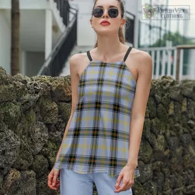 Bell Tartan Loose Halter Neck Camisole