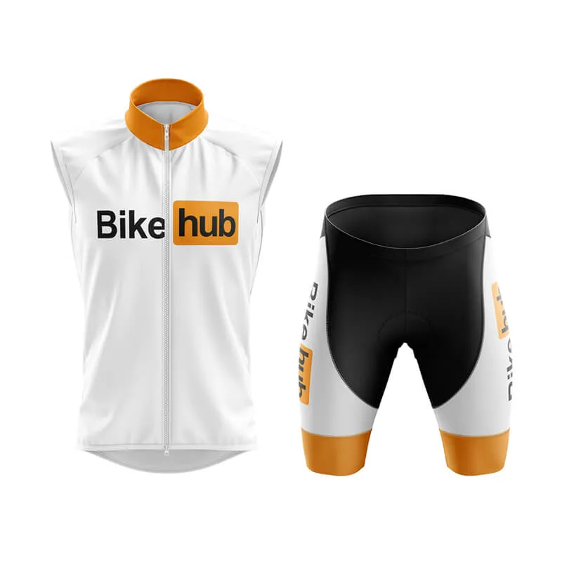 Bike Hub (V1-White) Club Cycling Kit