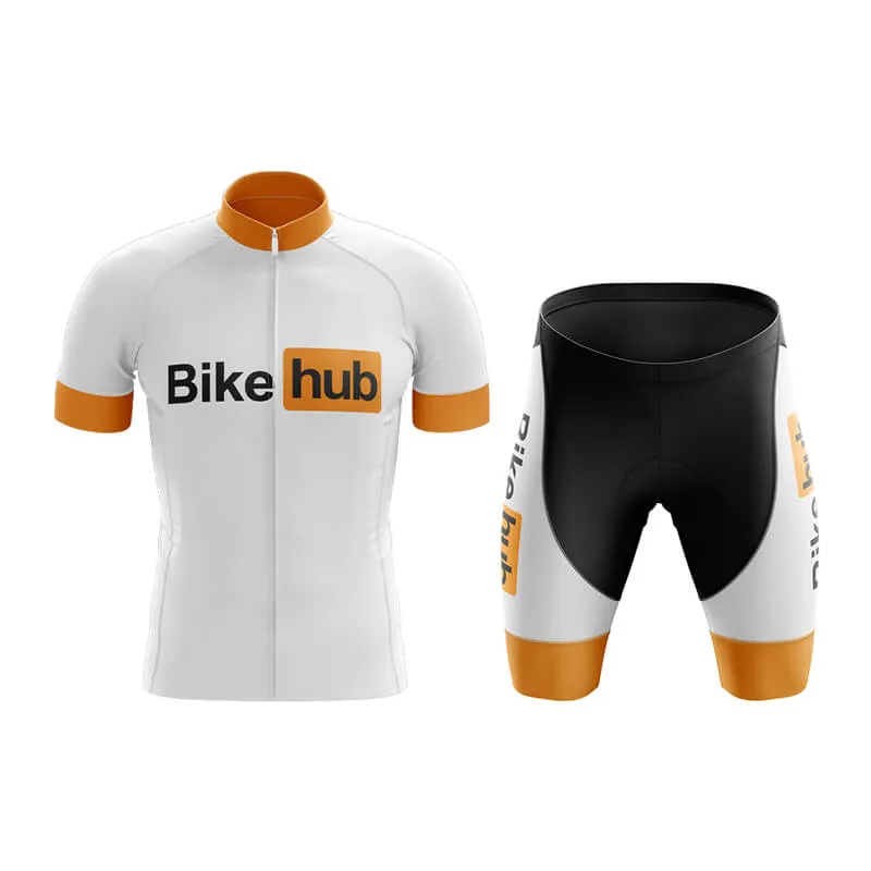 Bike Hub (V1-White) Club Cycling Kit