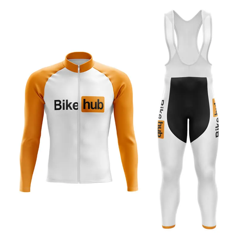 Bike Hub (V1-White) Club Cycling Kit