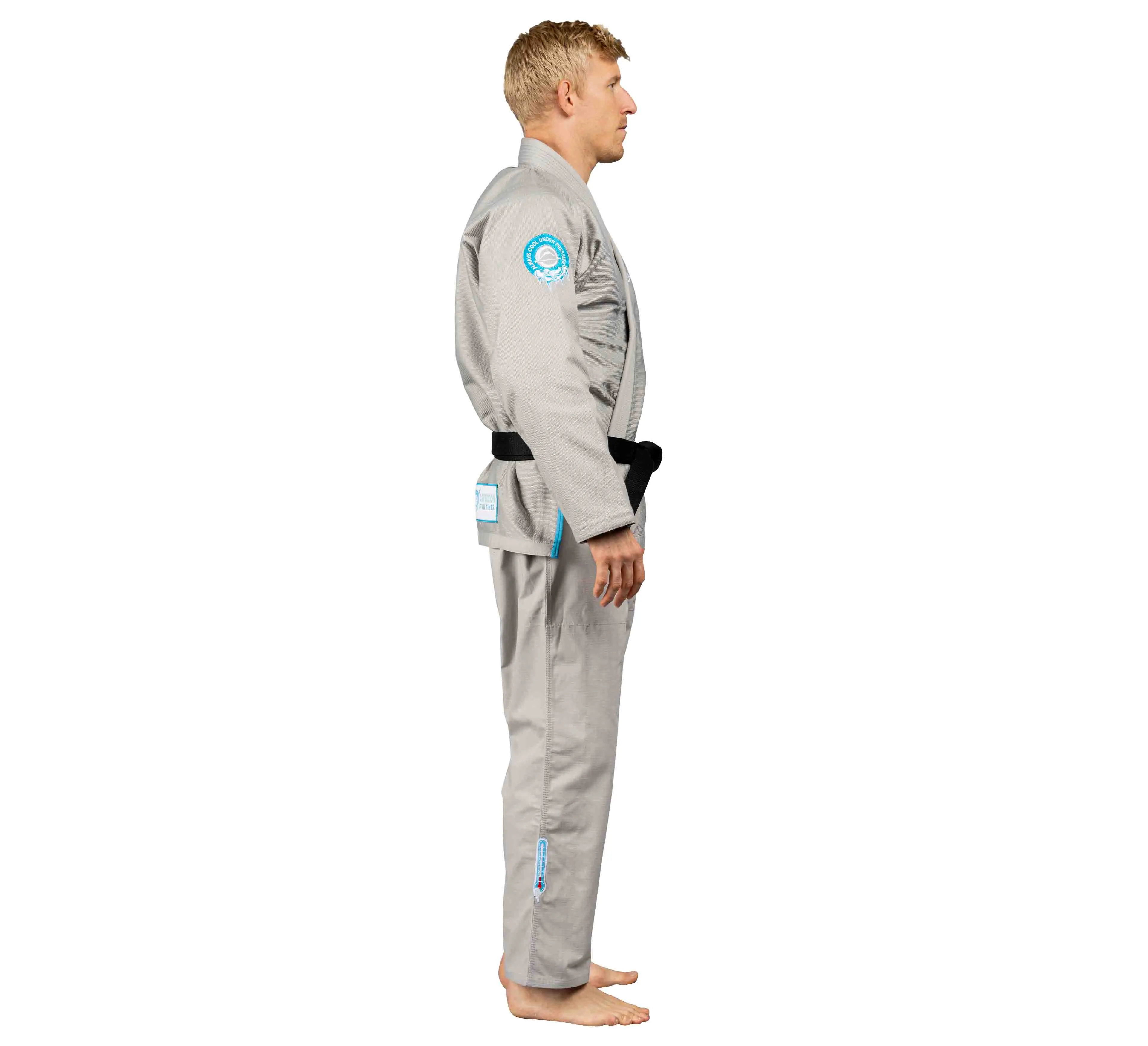 BJJ Suparaito Gi Frosty Edition Grey