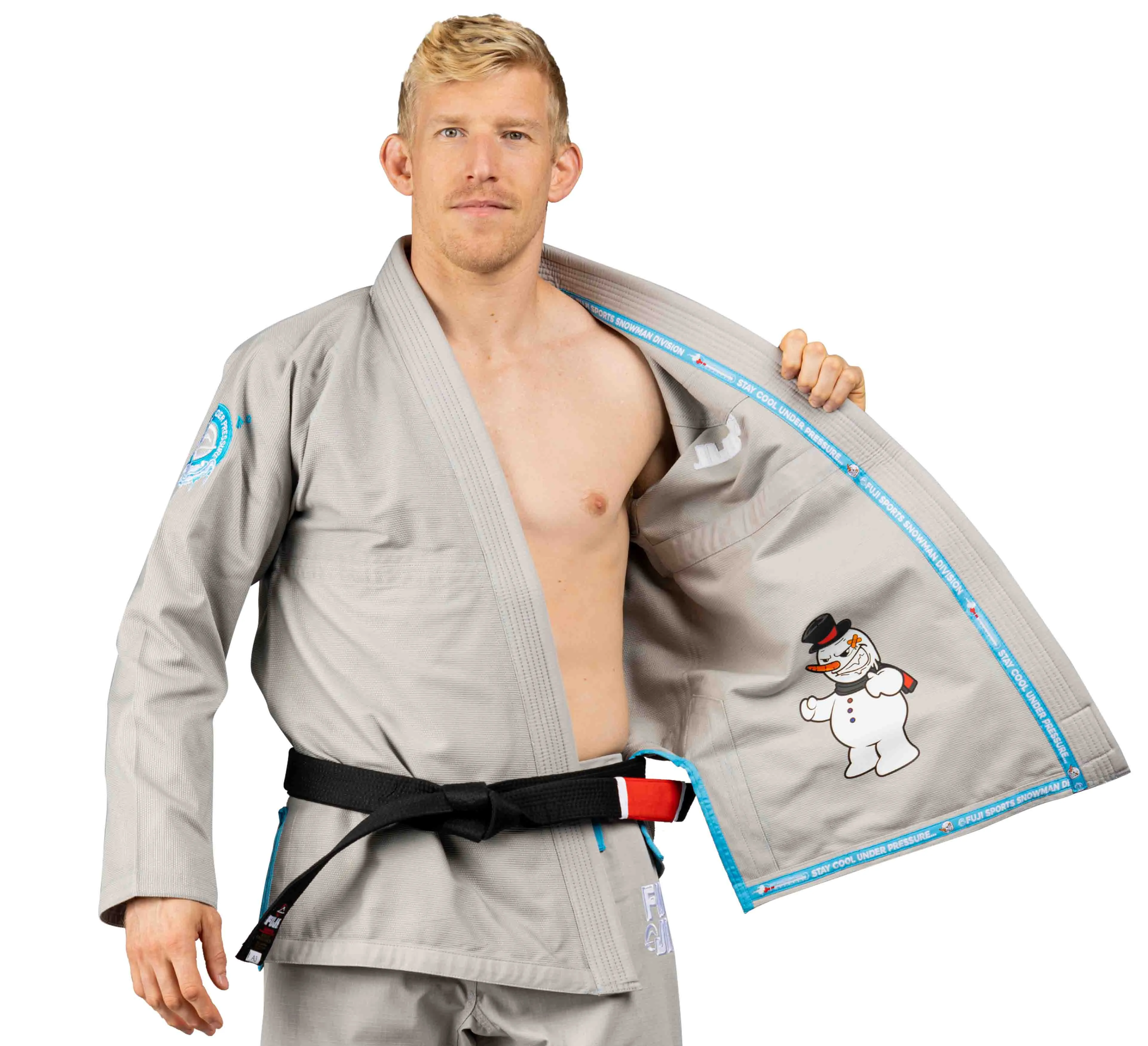 BJJ Suparaito Gi Frosty Edition Grey