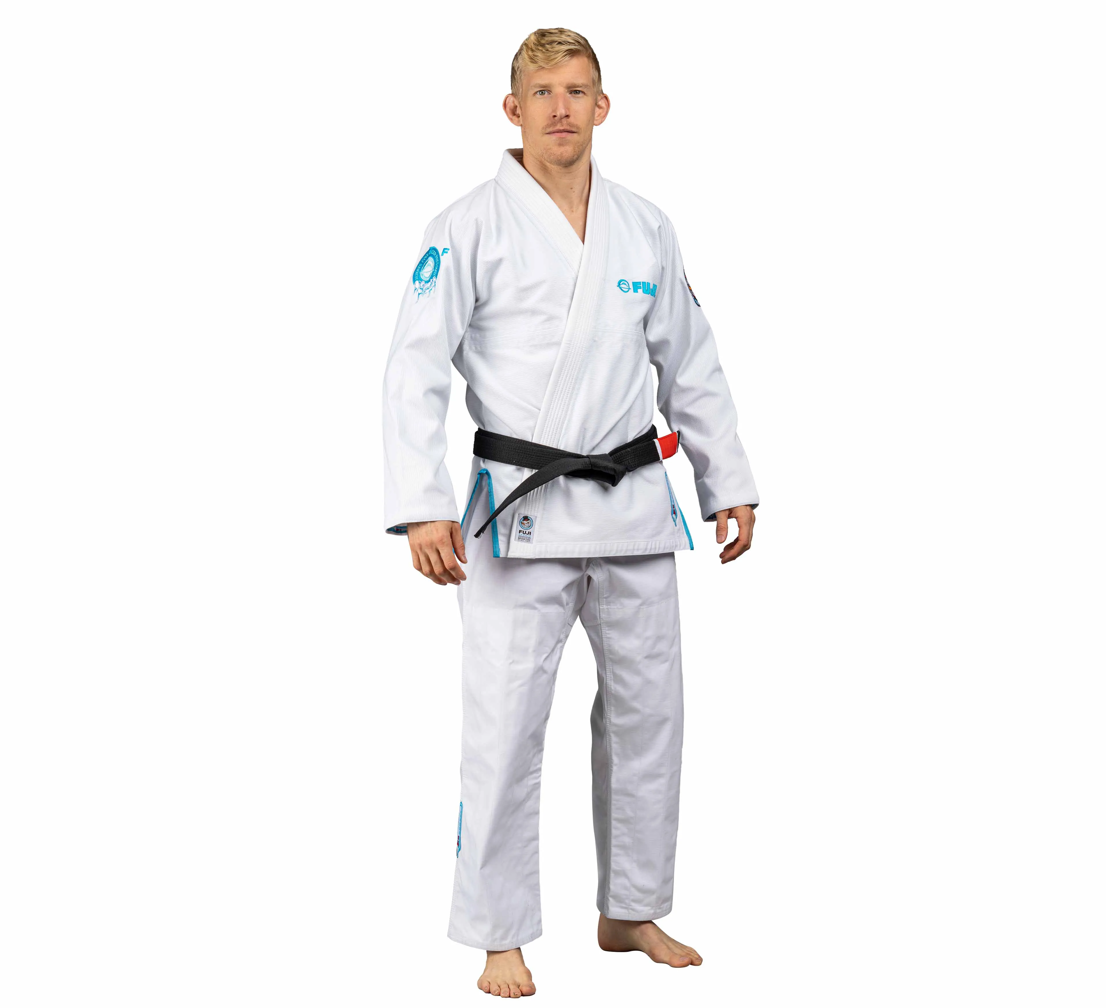 BJJ Suparaito Gi Frosty Edition White