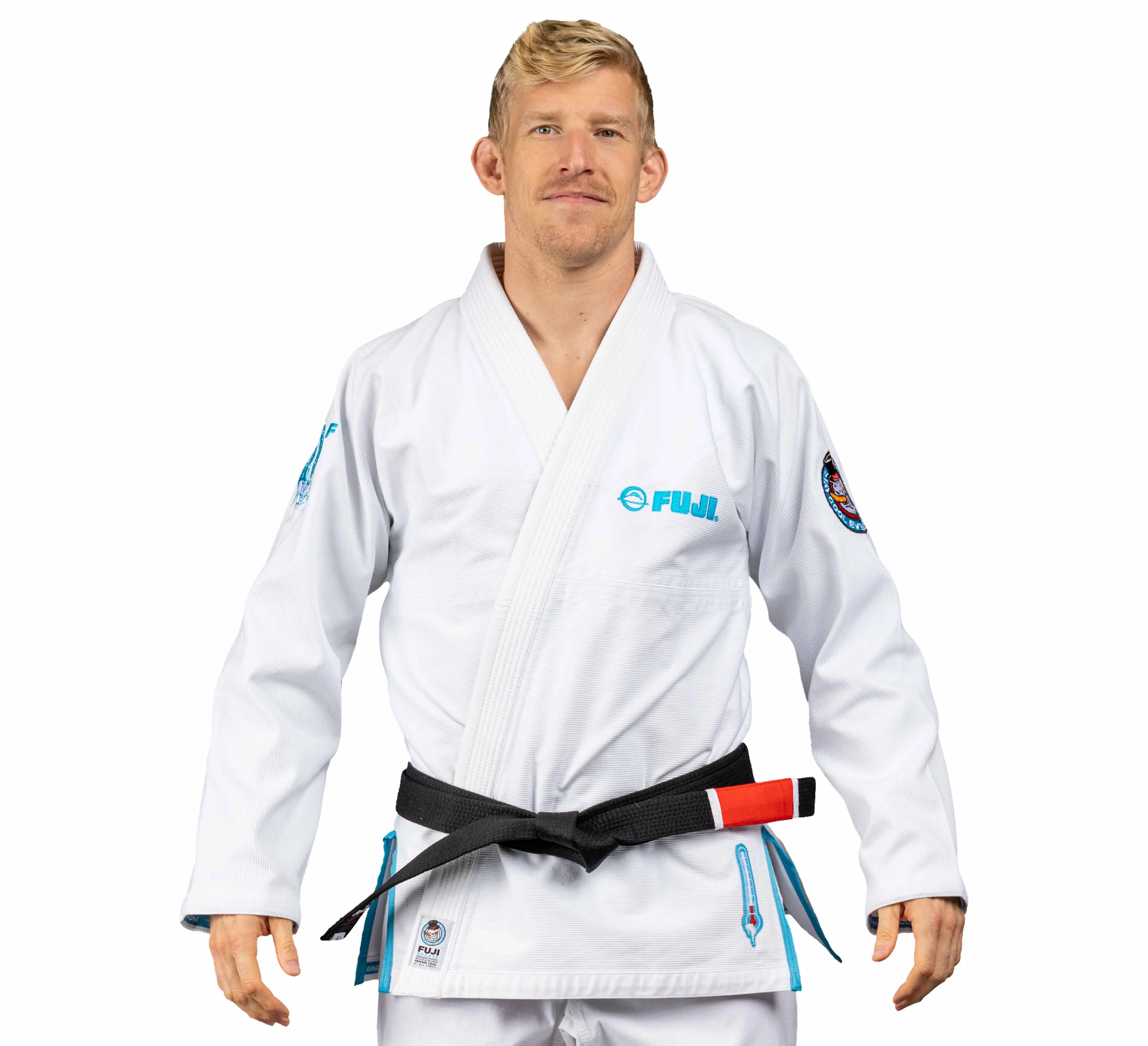 BJJ Suparaito Gi Frosty Edition White