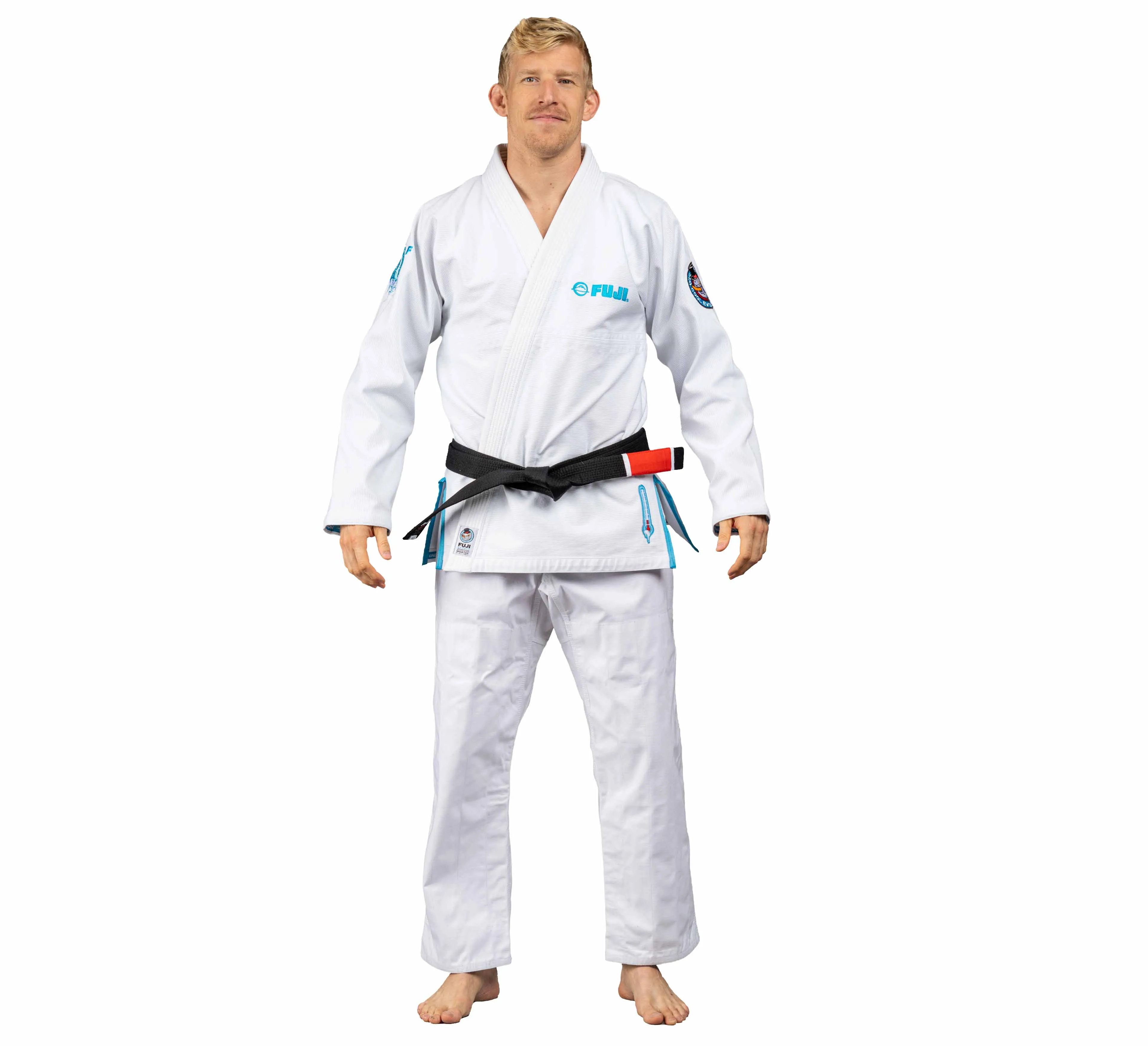 BJJ Suparaito Gi Frosty Edition White