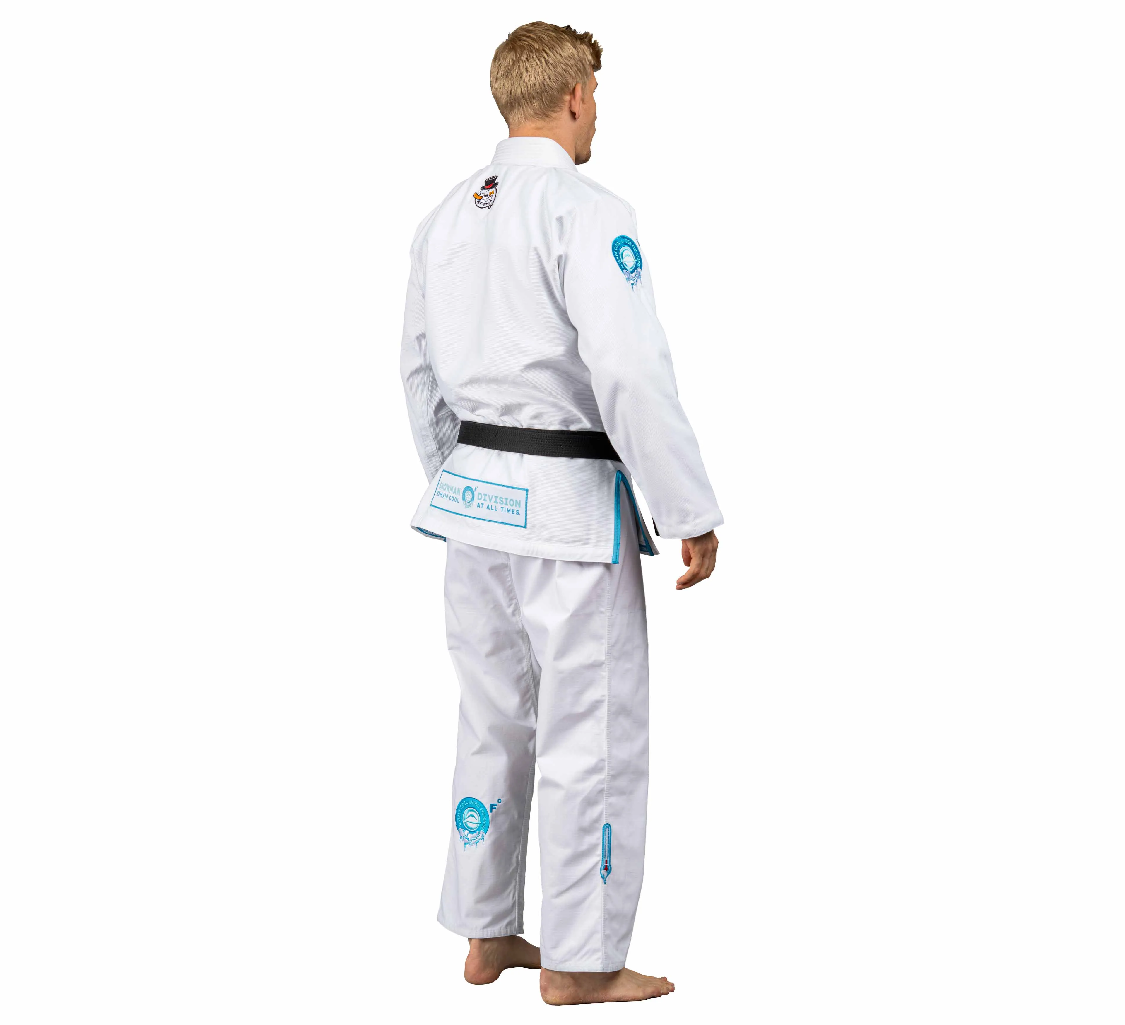 BJJ Suparaito Gi Frosty Edition White