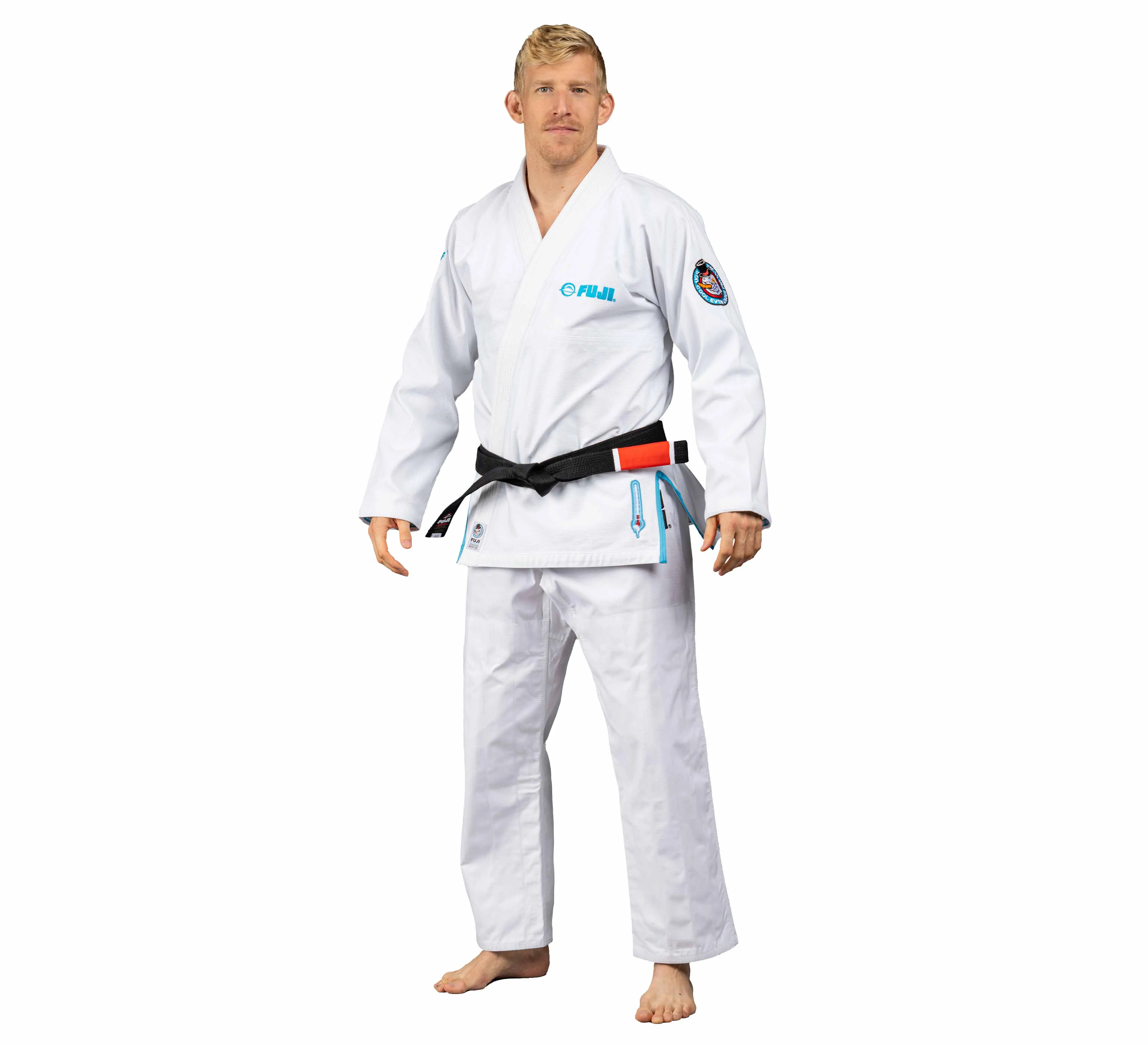 BJJ Suparaito Gi Frosty Edition White