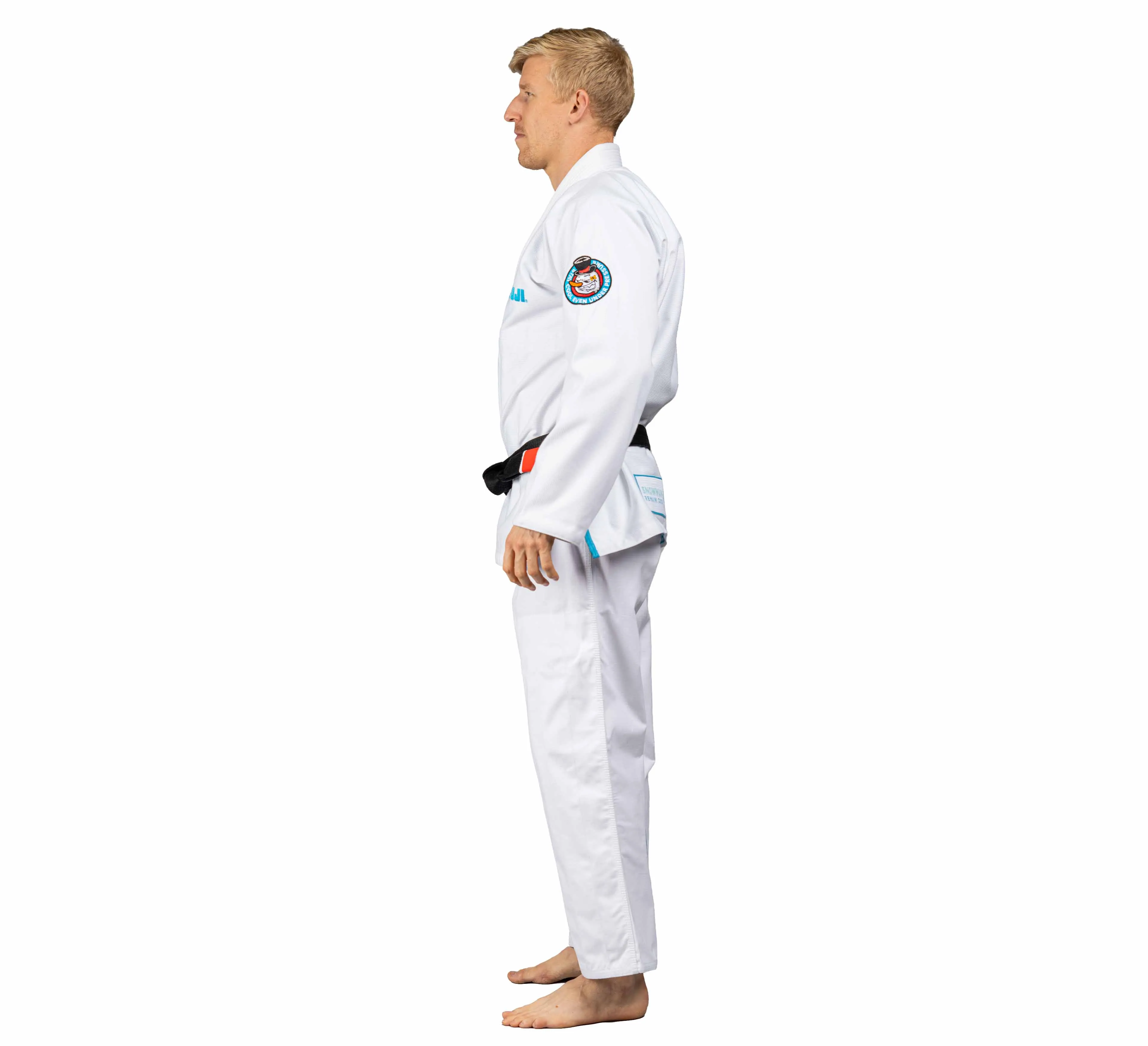 BJJ Suparaito Gi Frosty Edition White