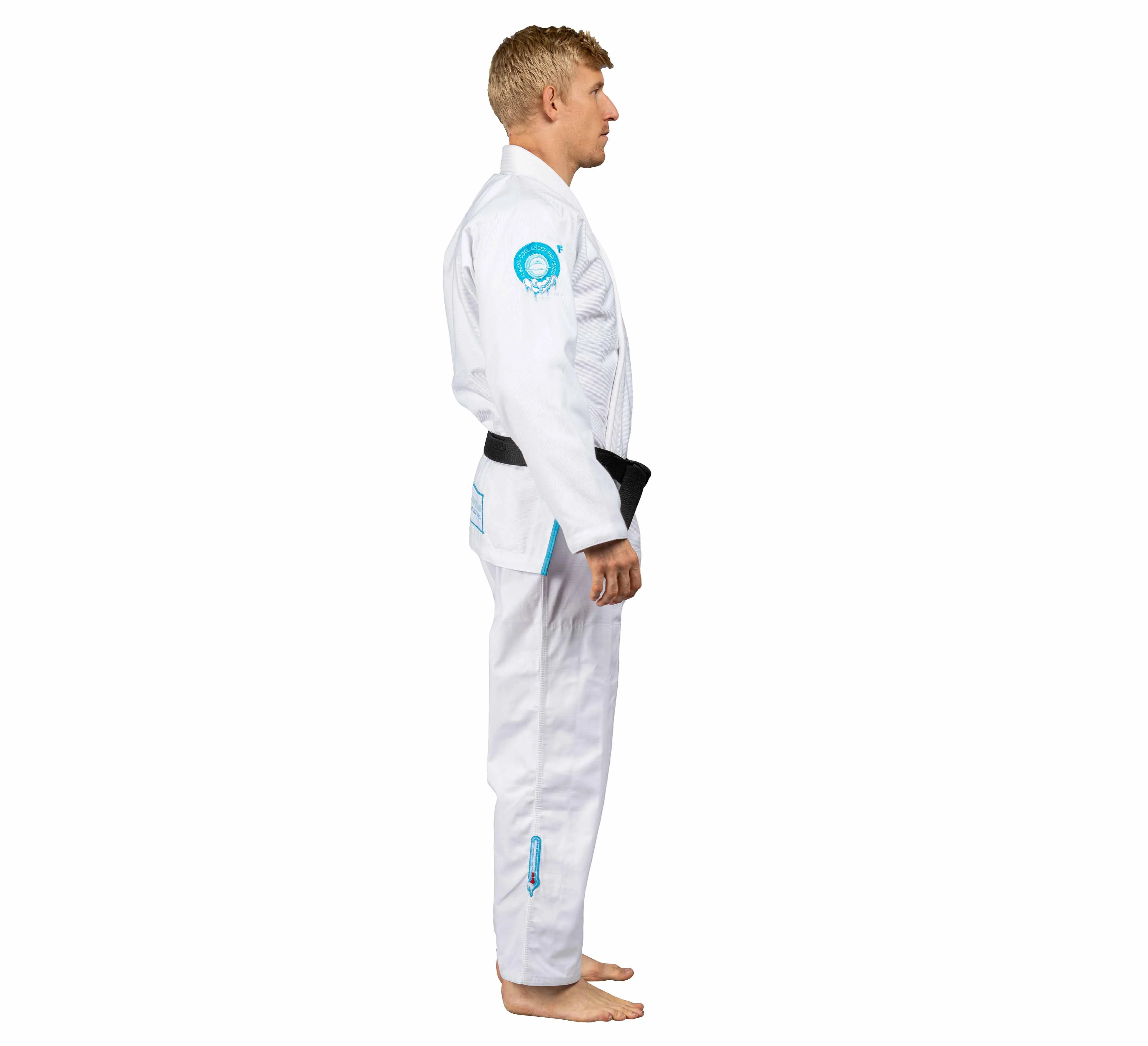 BJJ Suparaito Gi Frosty Edition White