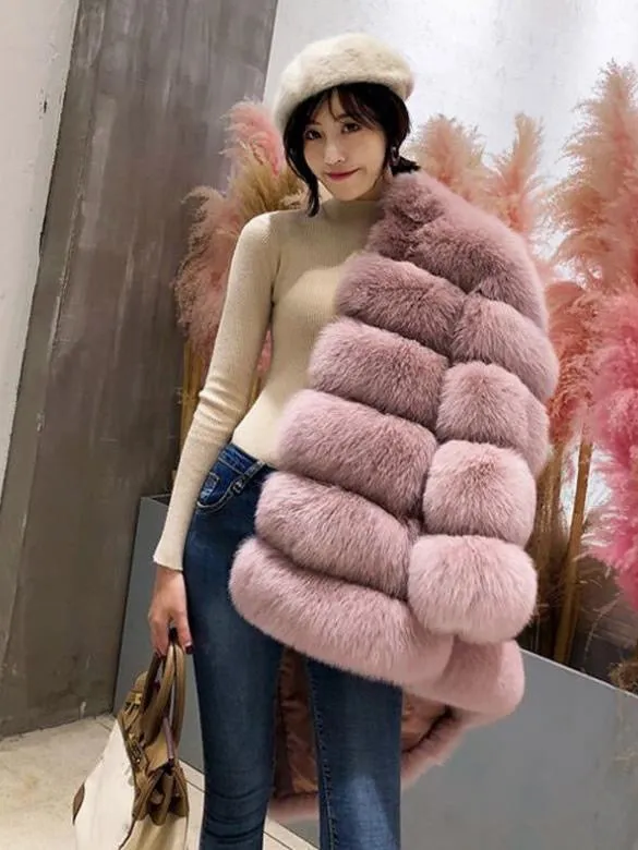 Boss Bubble Faux Fur Coat