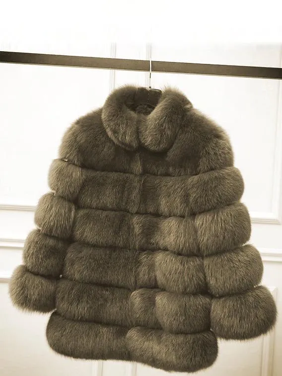 Boss Bubble Faux Fur Coat