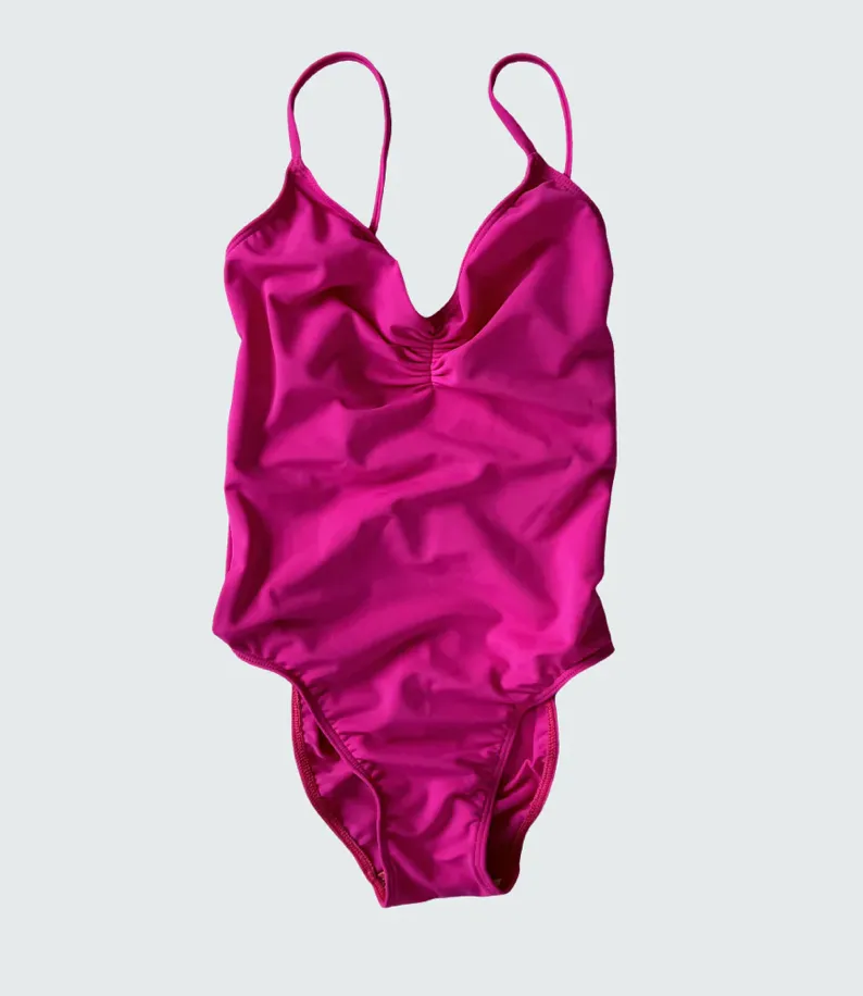 Bullet Pointe | Pinch-Front Leotard | Aurora