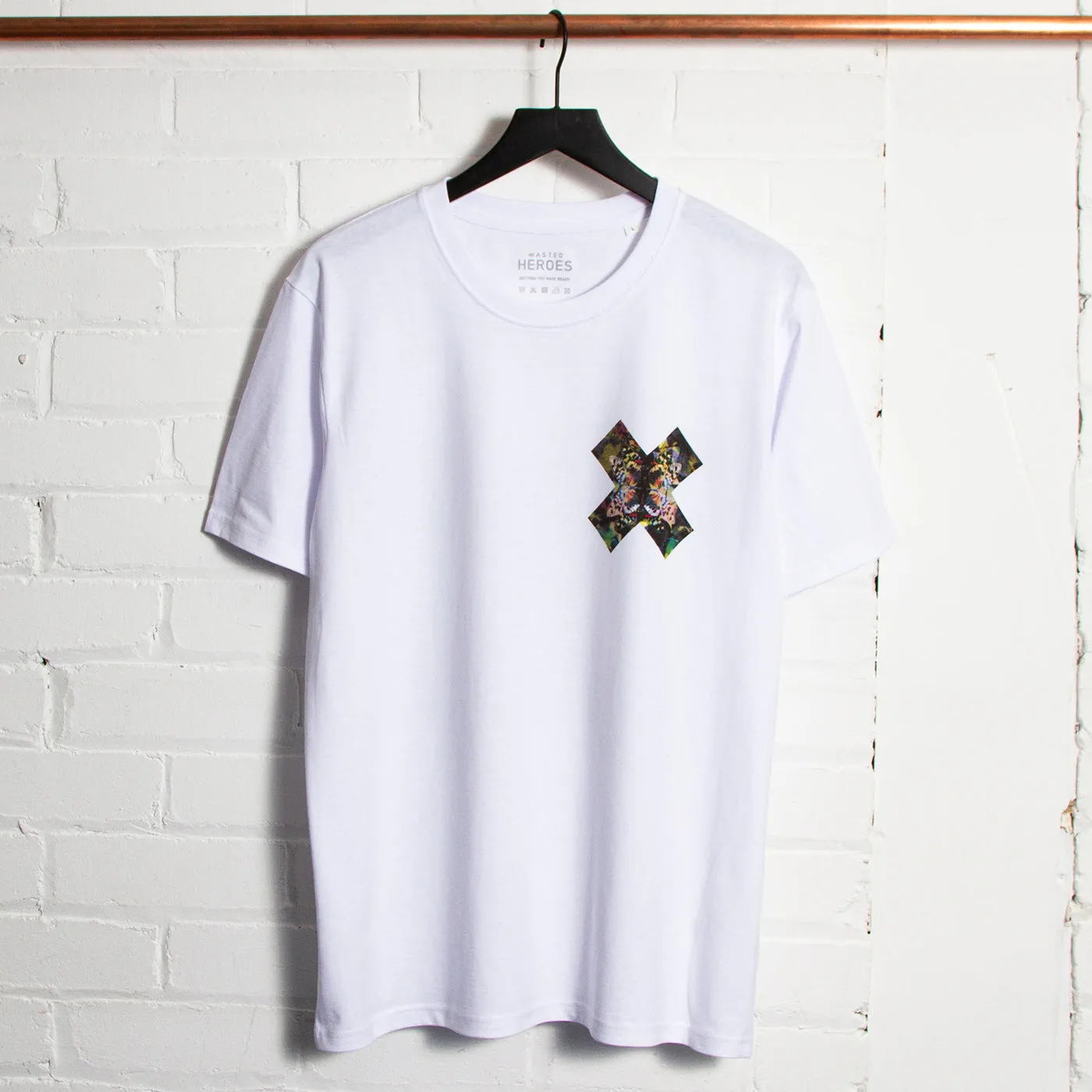 Butterfly X Imprint - Tshirt - White