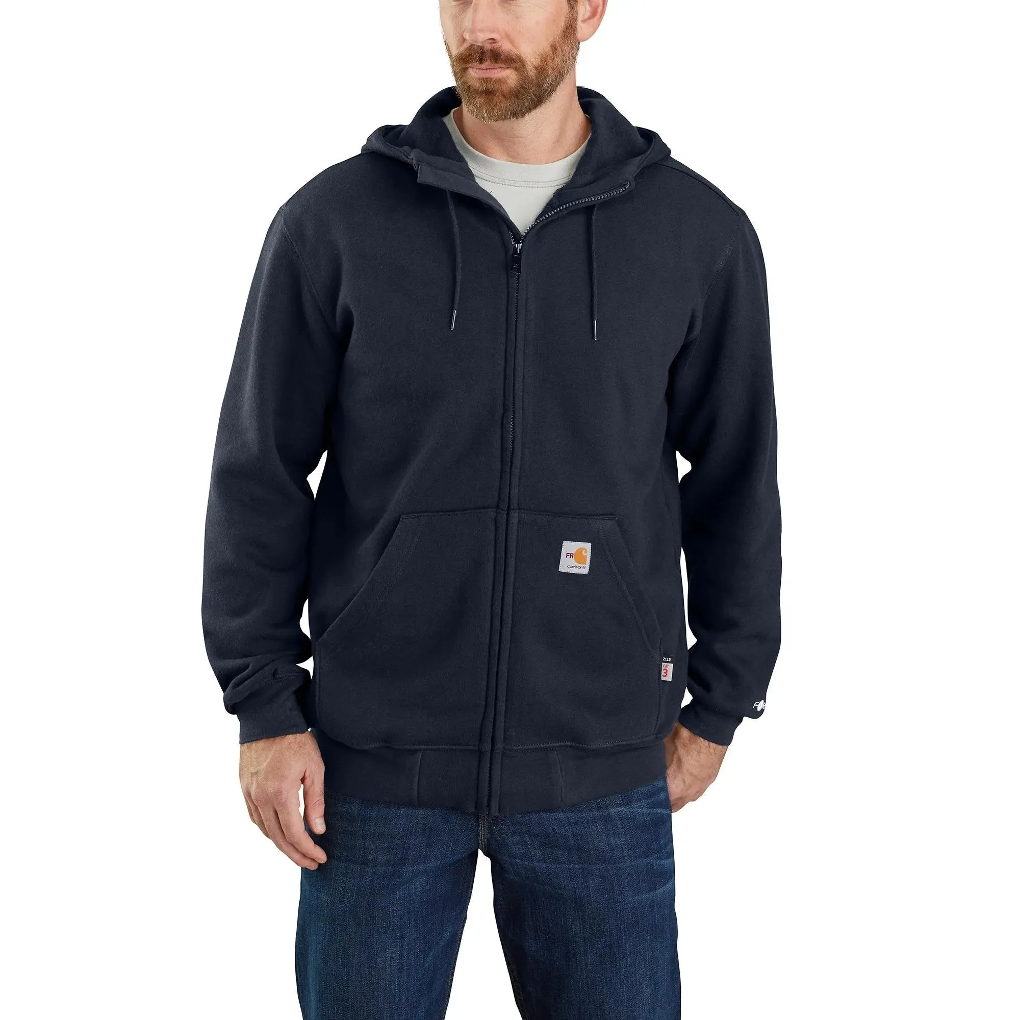 CARHARTT - Flame Resistant Force Loose Fit Midweight Full-Zip Sweatshirt