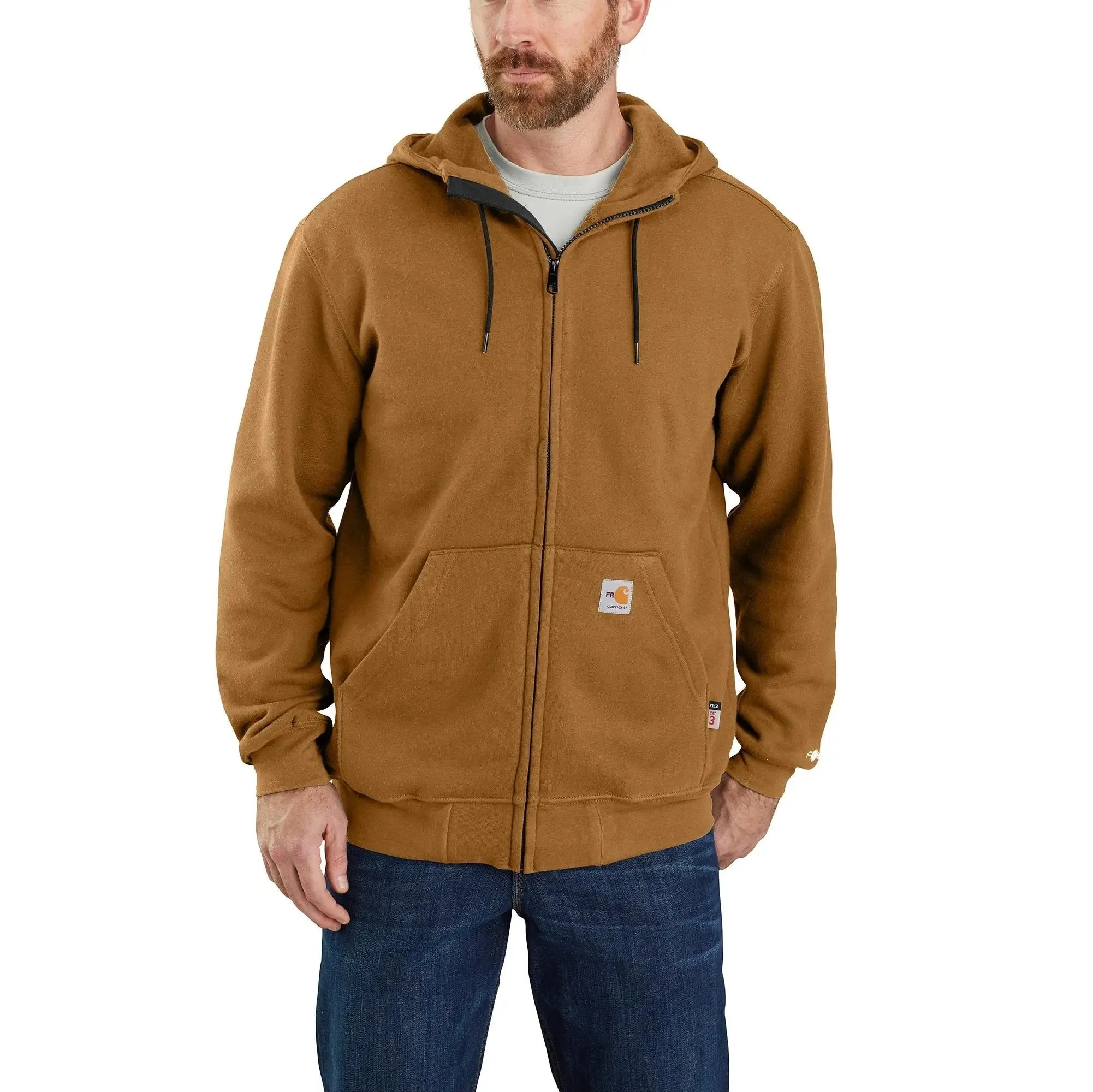 CARHARTT - Flame Resistant Force Loose Fit Midweight Full-Zip Sweatshirt