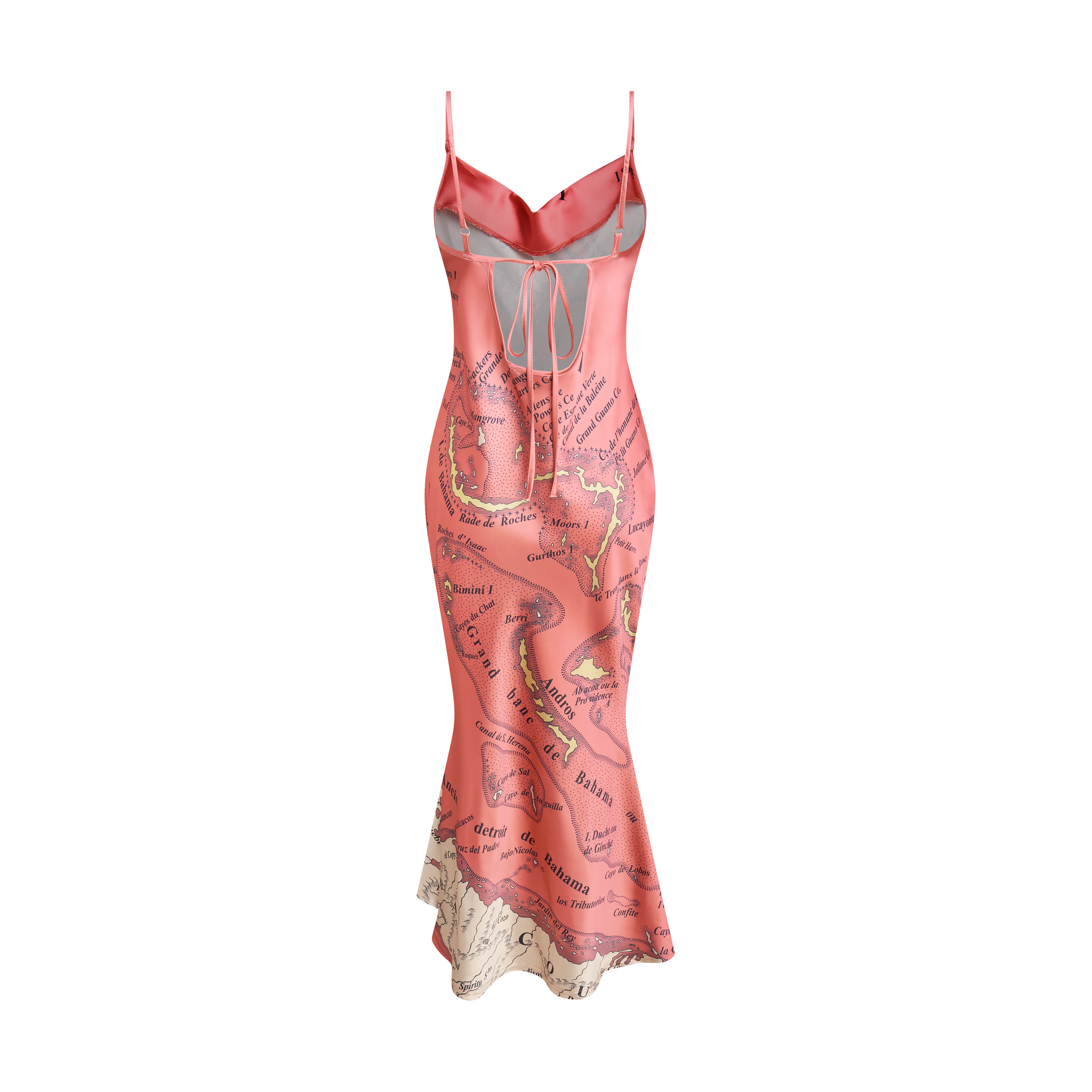 CARTE LUCAYOS DRESS-CORAL